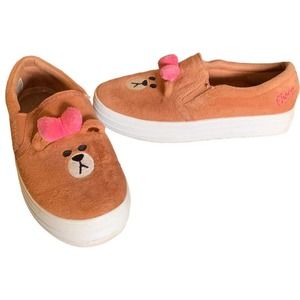 Skechers Women's Teddy Bear Slip-on Sneakers Size 6.5